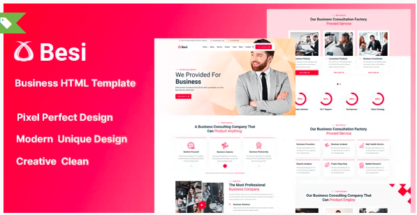 besi - Business and Agency HTML Template