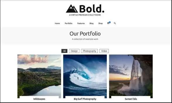 Kadence Virtue Bold Child WordPress Theme v.1.0.6 Download