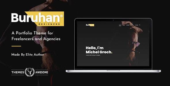 Buruhan Portfolio WordPress Theme v1.8 Download