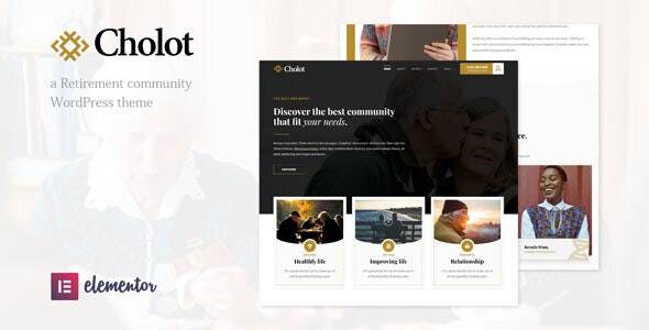 Cholot – v1.2 Retirement Community WordPress Theme Download