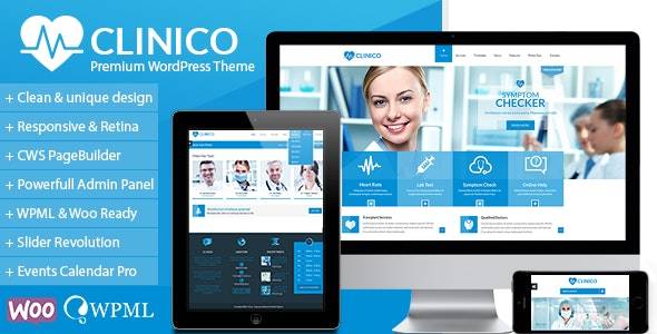 Clinico v1.8.2 – Premium Medical and Health WordPress Theme Download