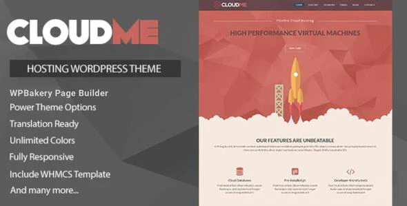 Cloudme Host v1.1.6 WordPress Hosting Theme Download