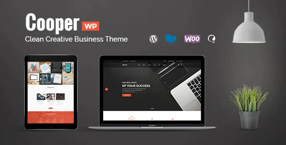 Cooper v5.3 – Clean Creative Business WordPress Theme Download (Updated)