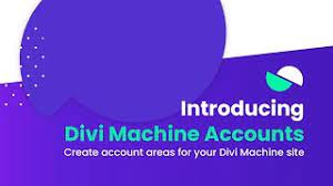 Divi Machine Accounts v1.1