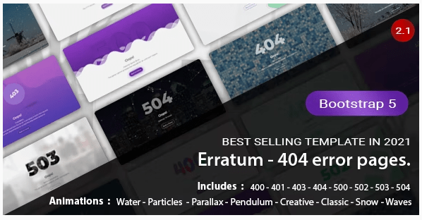 Erratum - 404 Error Pages