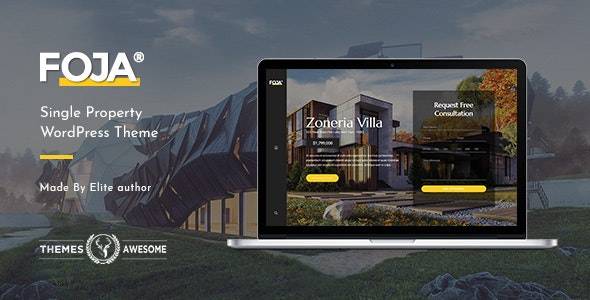 Foja Single Property WordPress Theme v1.6 Download