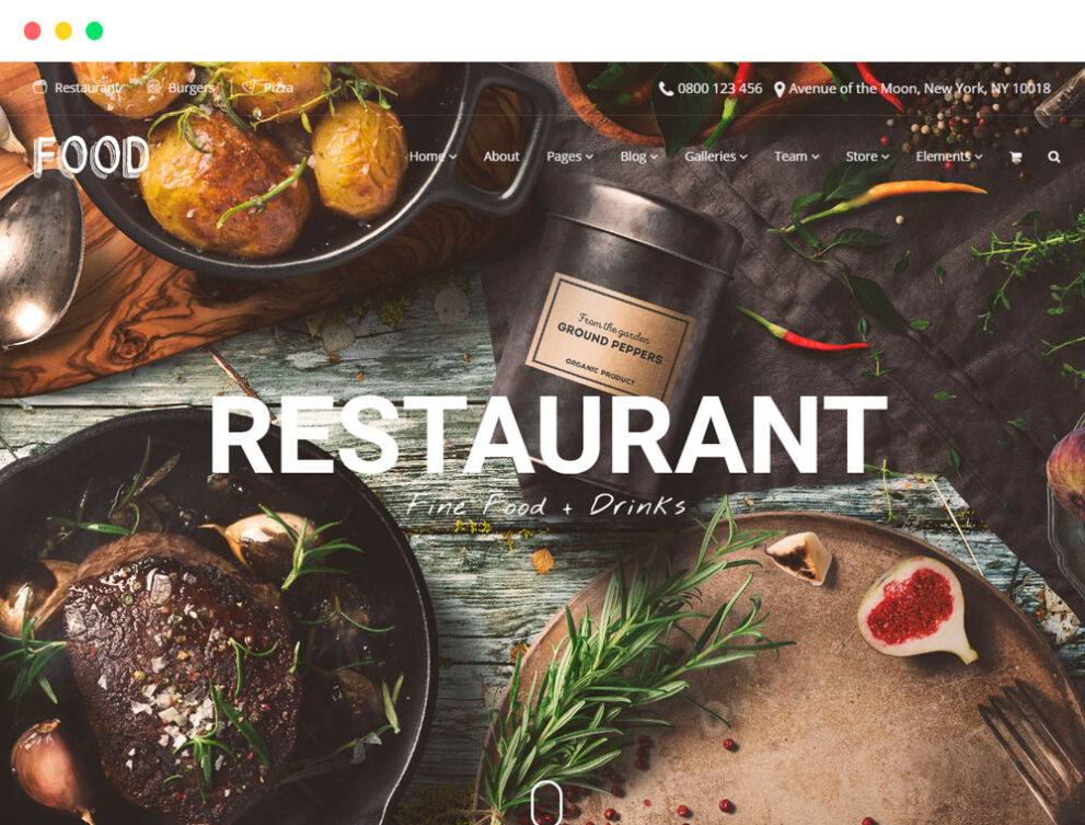 Food WordPress Theme VisualModo v4.0.4 Download