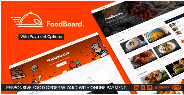 FoodBoard - Food Order Wizard with Online Payment