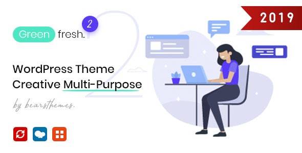 GreenFresh Creative Multiuse WordPress Theme v1.2 Download