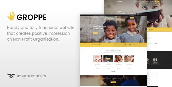 Groppe v.2.8 – Nonprofit WordPress Theme Download