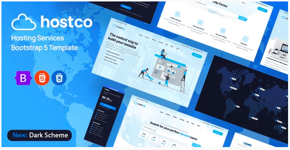 Hostco v1.1.1 – Web Hosting HTML Template