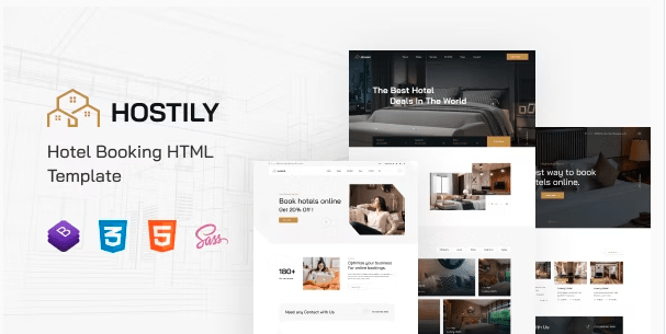 Hostily - Luxury Hotel HTML5 Template