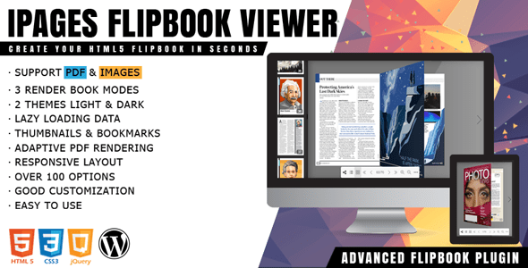 iPages Flipbook For WordPress Free Download