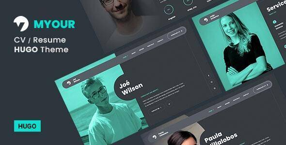 Myour CV/Resume Personal Portfolio Hugo Theme