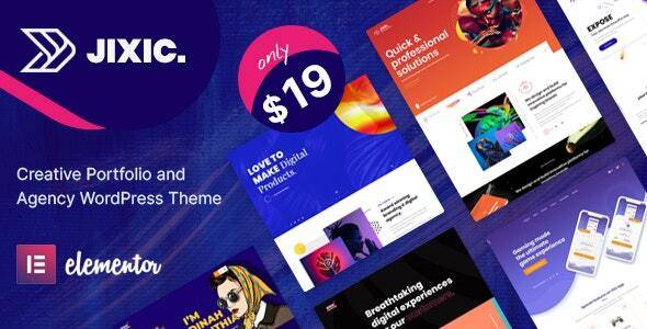 Jixic v1.6 – Creative Portfolio & Agency WordPress Theme