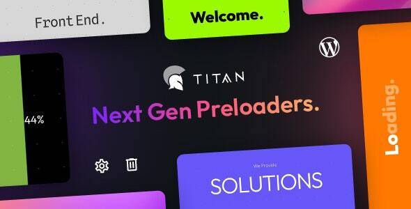 Titan Preloaders & Page Transitions WordPress Plugin v1.2.3