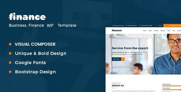 Consulting Finance Premium Theme Free Download