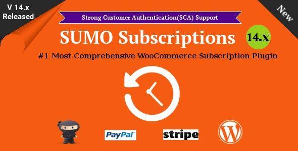 Sumo Subscriptions - Woocommerce Subscription System