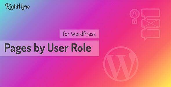 Pages by User Role for WordPress Nulled Free Download