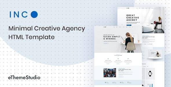 Inc Minimal Creative Agency HTML Template Free Download