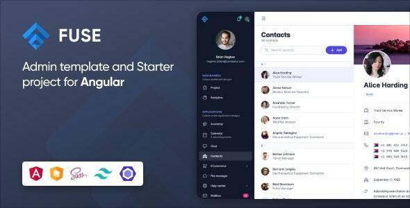 Fuse - Angular 15+ Admin Template