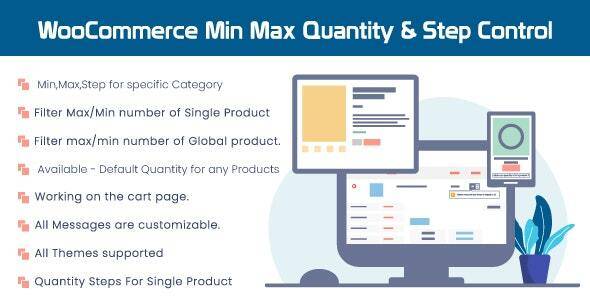 Min Max Quantity & Step Control For Woocommerce v2.0.8