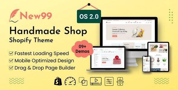 New99 Handmade Shop Shopify Theme