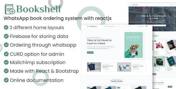 Bookshelf WhatsApp book ordering system