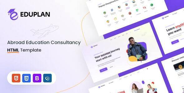 Eduplan – Education Consultancy HTML Template