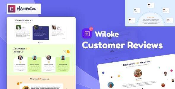 wiloke customer reviews for elementor