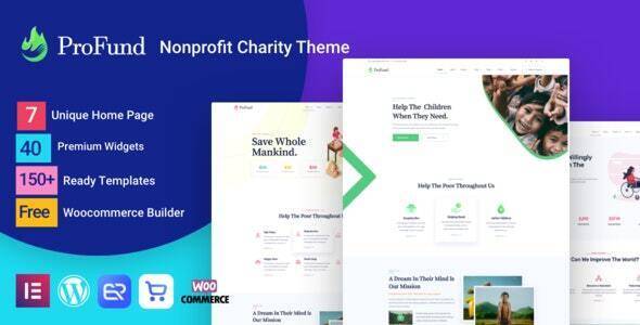 Nonprofit ProFund Charity WordpRess Theme