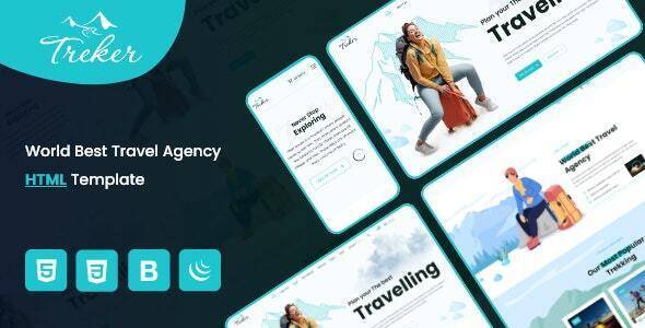 Treker – Tours and Travels Agency HTML Template