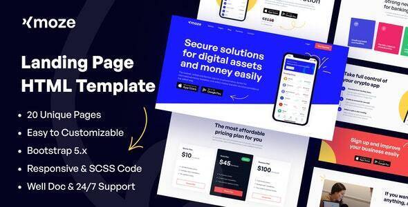 HTML Landing Page Template Free Download