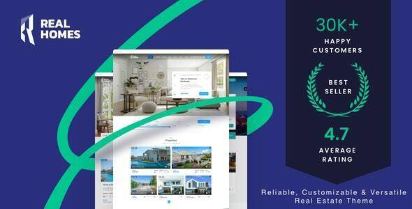 RealHomes nulled rental wordpress theme