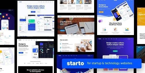 Starto – Startup HTML Template