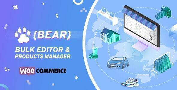 WOOBE BEAR v2.1.4.2 – WooCommerce Bulk Editor and Products Manager Professional