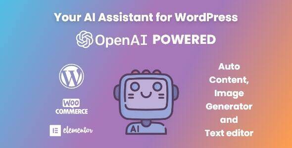 Your AI Assistant for WordPress Easy Use OpenAI Services