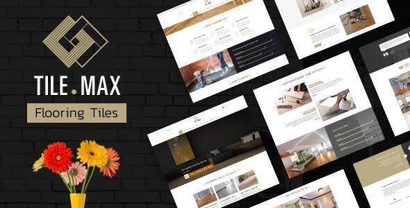 Tilemax Flooring, Tiling Paving WP Theme