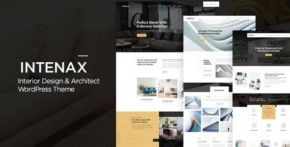 Intenax – v1.7 Architecture WordPress Theme Download