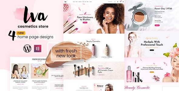 Iva v.2.8 – Beauty Store Cosmetics Shop WordPress Theme Download