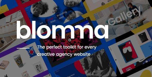 Blomma – v.1.5 Creative Agency Portfolio WordPress Theme Download