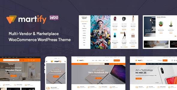 Martify 2.1.4 WooCommerce Marketplace WordPress Theme Download