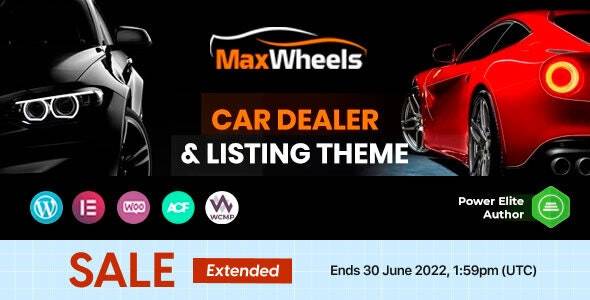 Maxwheels – Car Dealer Automotive & Classified Multivendor WordPress Theme v.1.1.1 Download