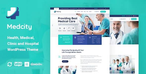 Medcity v1.0.2 – Health & Medical WordPress Theme Download