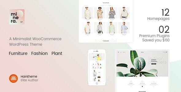 Minera – v2.9.6 Minimalist WooCommerce WordPress Theme Download