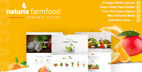 Naturix v2.5.2 – Organic Store Woocommerce WordPress Theme Download