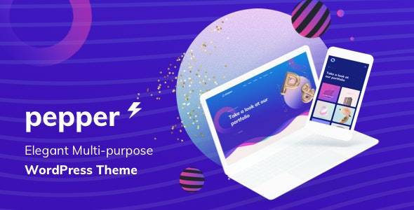 Pepper v1.8 – Elegent Multi Purpose WordPress Theme Download