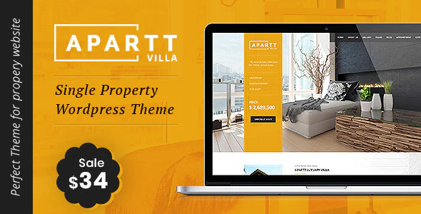 Apartt Villa v2.8 Single Property Real Estate WordPress Theme Download