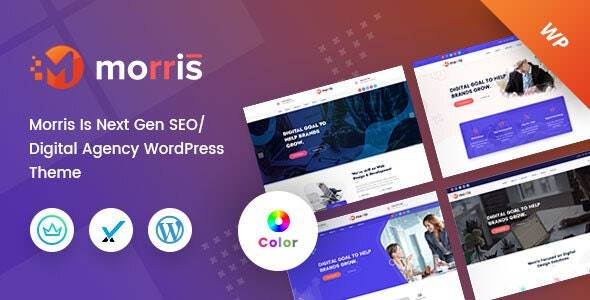 Morris v1.0.3 – Digital Agency WordPress Theme Download