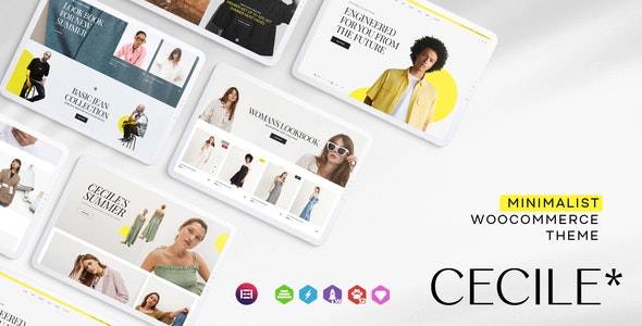 Cecile – Minimalist WooCommerce WordPress Theme v1.0.2 Download